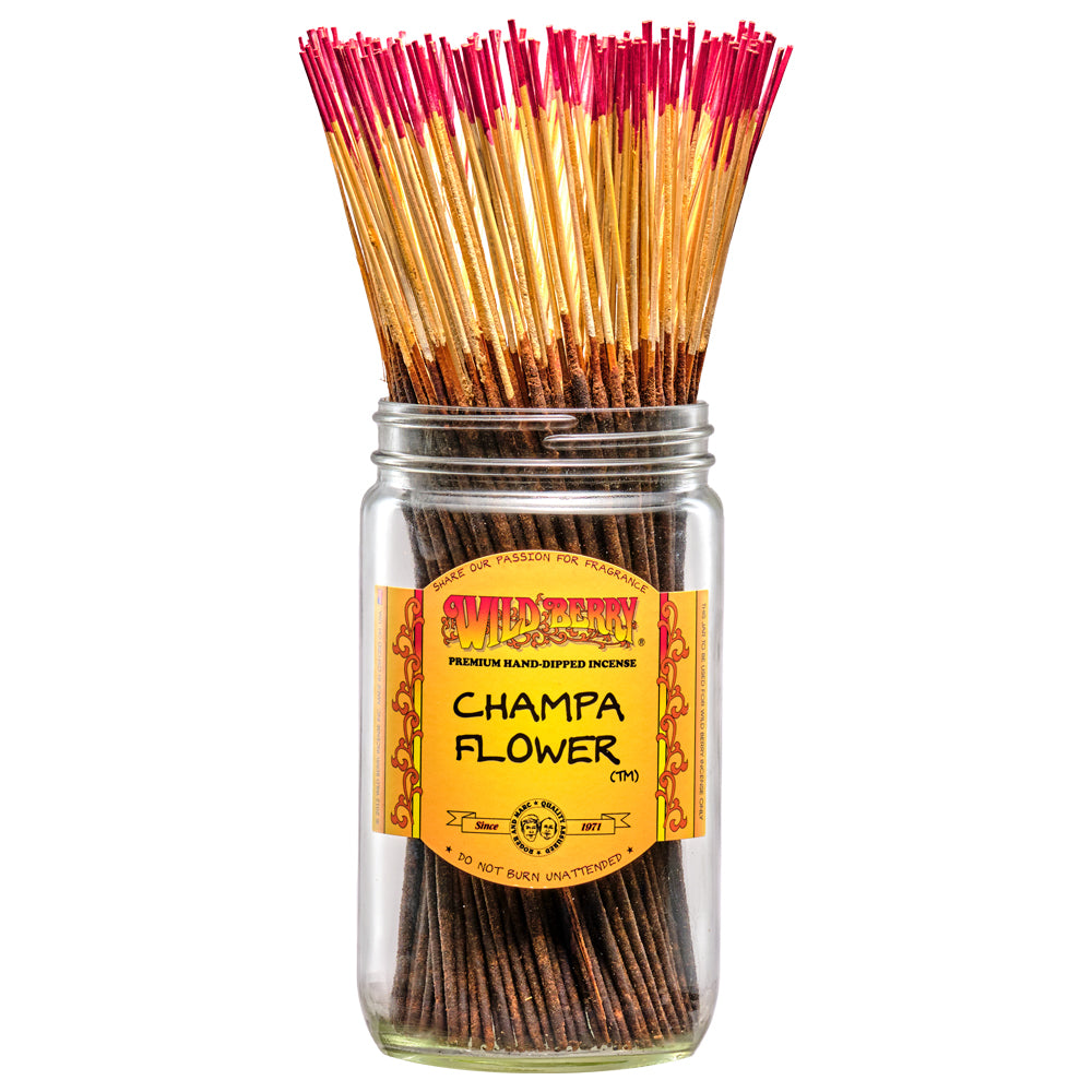 Wild Berry 11" Incense Sticks Champa Flower