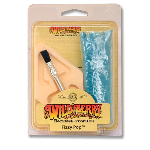Wild Berry Fizzy Pop Incense Powder Set with burner