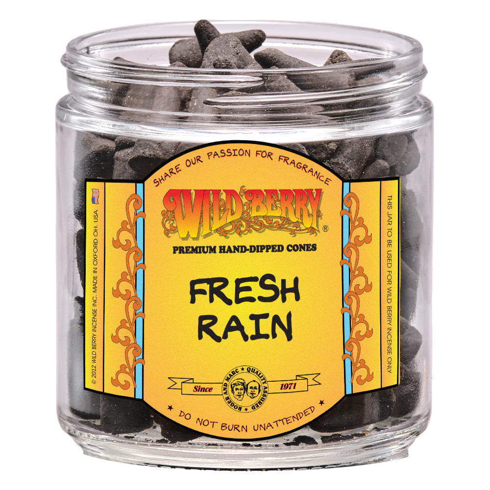 Wild Berry Incense Cones Fresh Rain