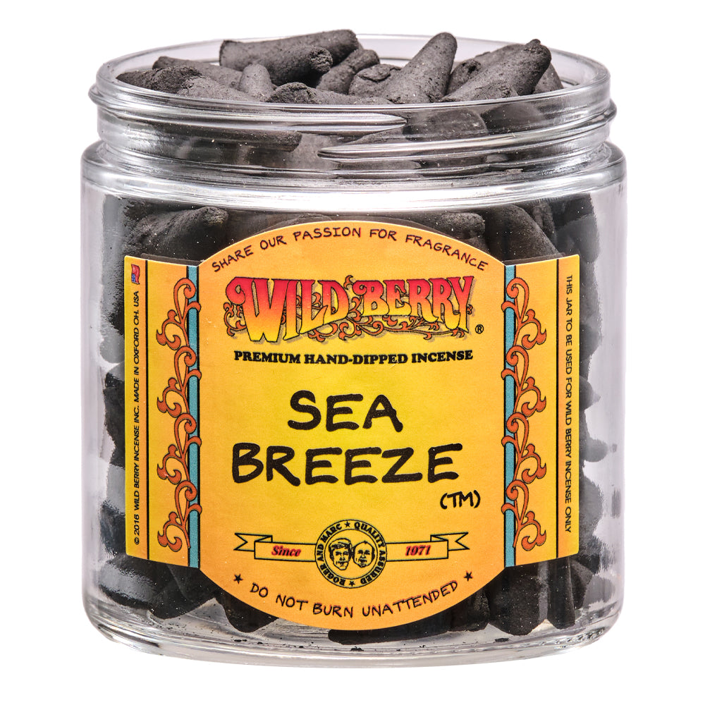 Wild Berry Incense Cones Sea Breeze