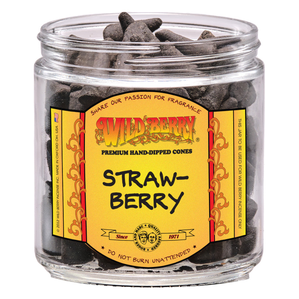 Wild Berry Incense Cones Strawberry