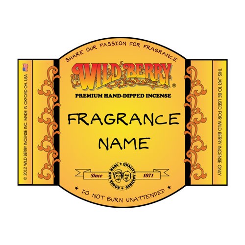 Wild Berry Jar Labels