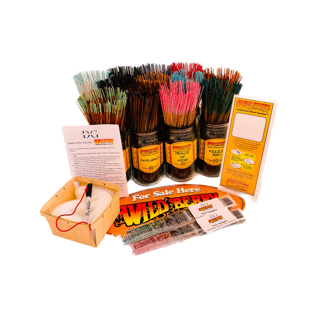 Package Deal 2 : 12 Jar Wild Berry Traditional Sticks