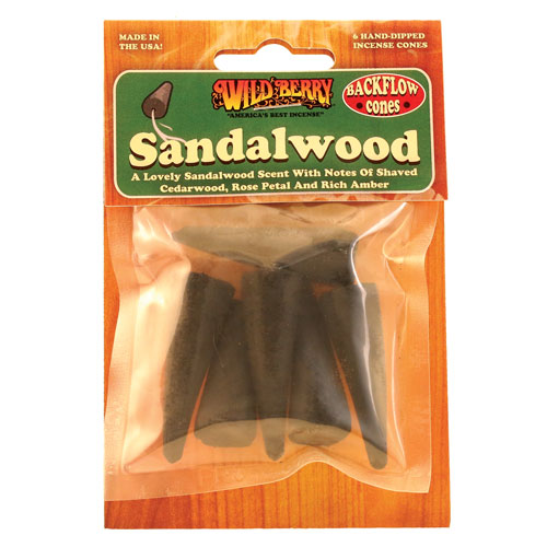 Wild Berry Packet Backflow Cones Sandalwood