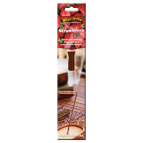 Wild Berry Packet Incense Sticks Strawberry