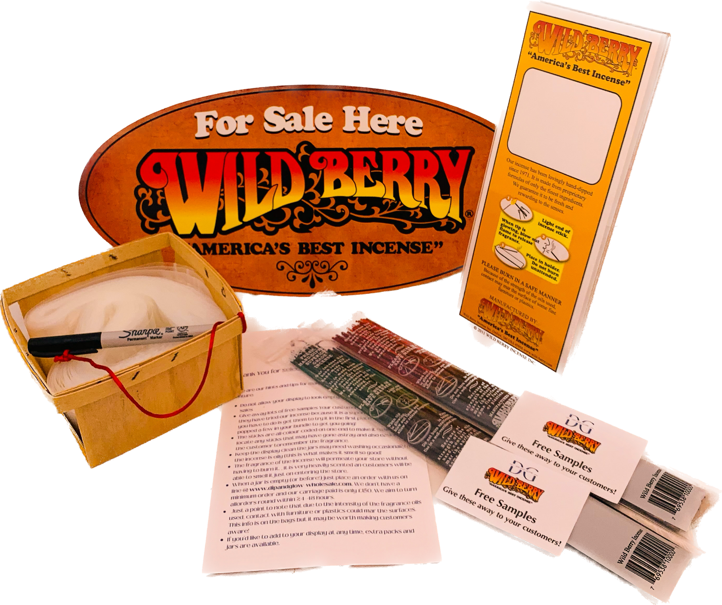 Package Deal 1 : 15 Jar Wild Berry Traditional Sticks