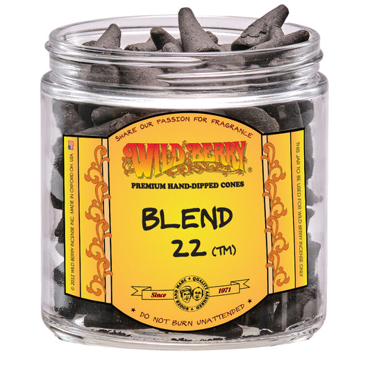 Wild Berry Incense Cones Blend 22