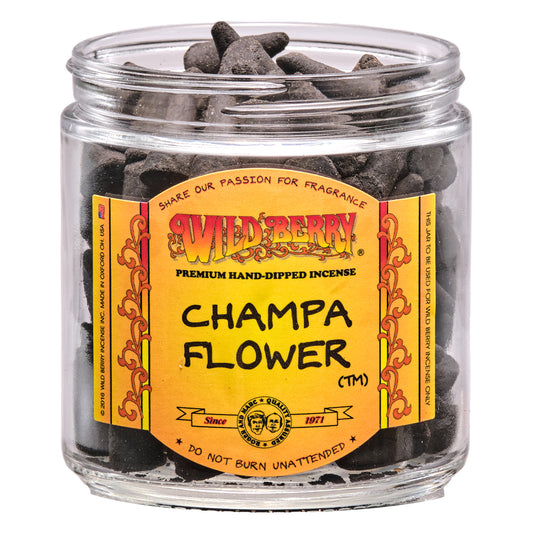 Wild Berry Incense Cones Champa Flower