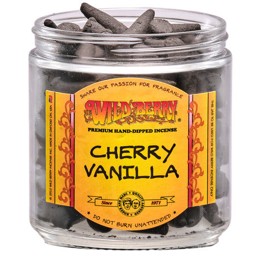 Wild Berry Incense Cones Cherry Vanilla