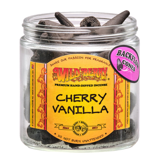 Wild Berry Backflow Cones Cherry Vanilla