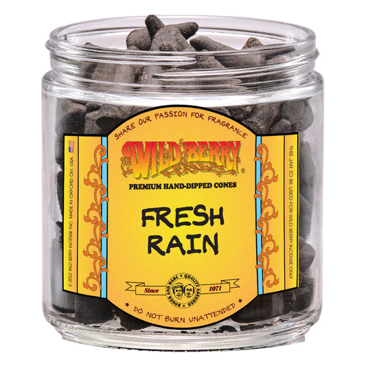Wild Berry Incense Cones Fresh Rain