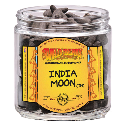 Wild Berry Incense Cones India Moon