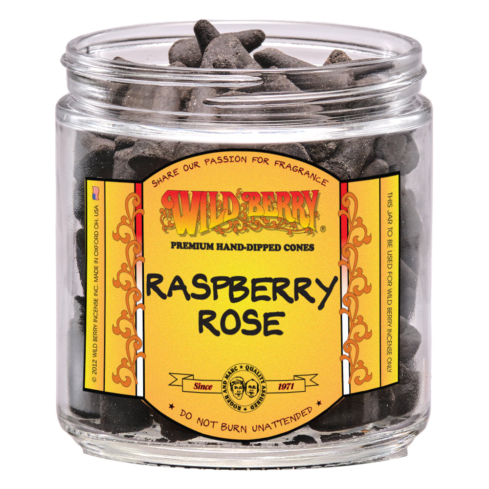 Wild Berry Incense Cones Raspberry Rose