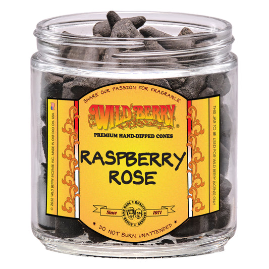 Wild Berry Incense Cones Raspberry Rose