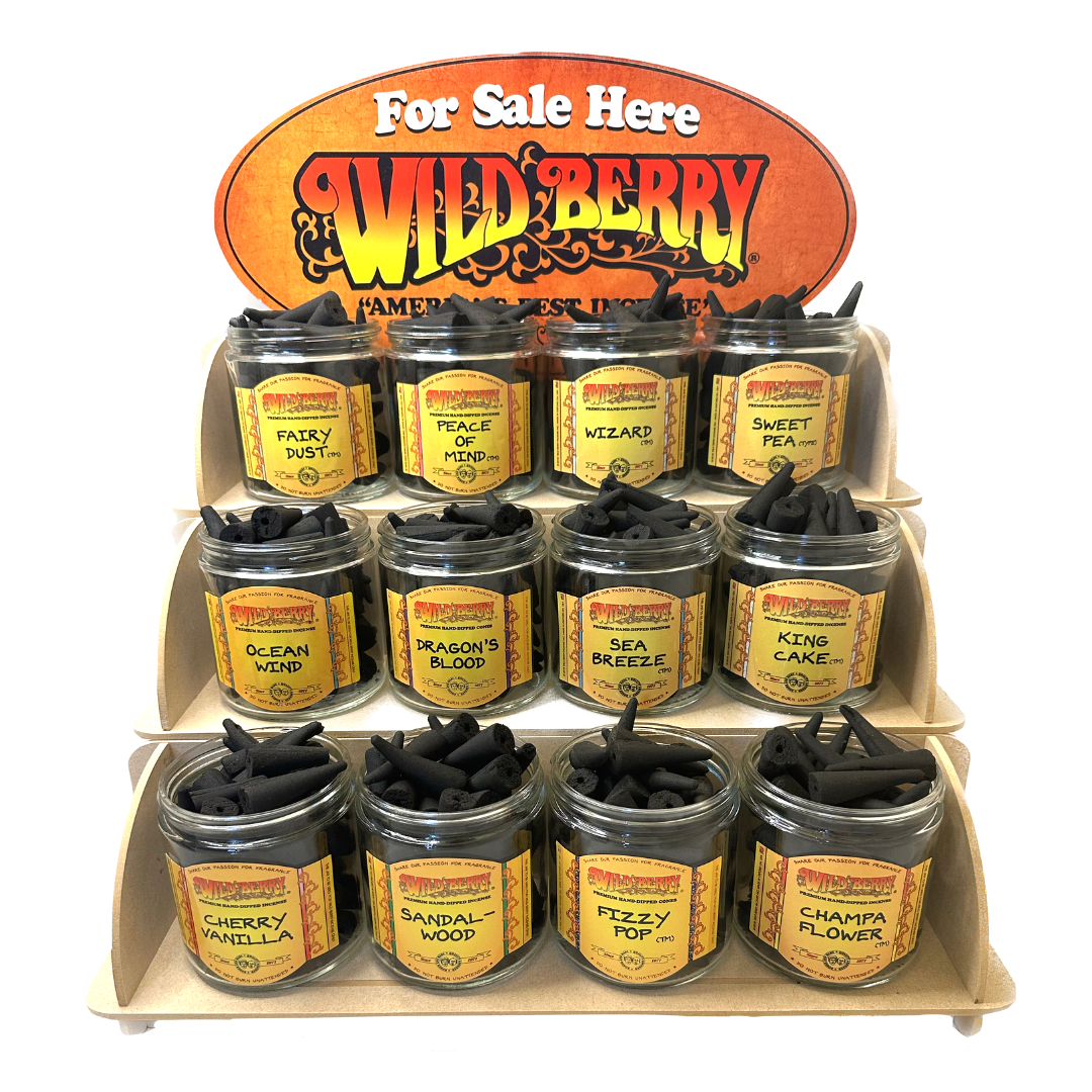 Package Deal 6 : 12 Jar Wild Berry Backflow Cones