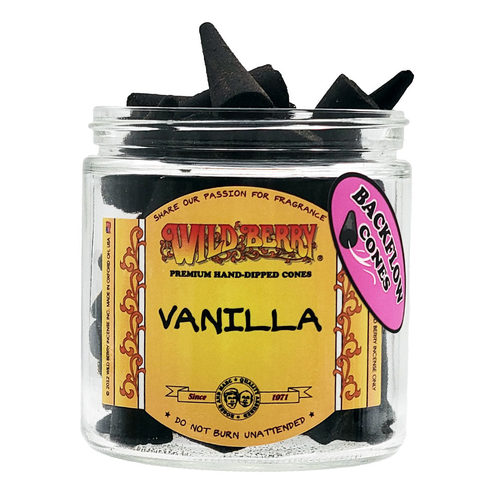 Wild Berry Backflow Cones Vanilla