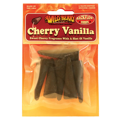 Wild Berry Packet Backflow Cones Cherry Vanilla