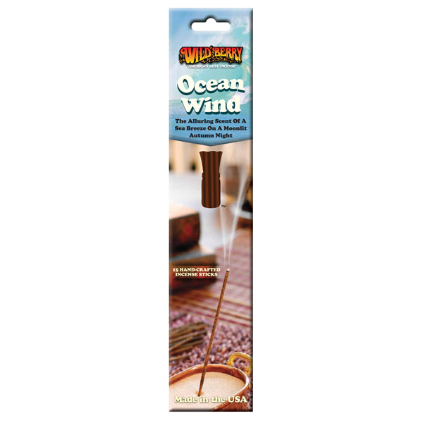 Wild Berry Packet Incense Sticks Ocean Wind