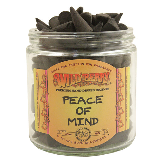 Wild Berry Incense Cones Peace of Mind