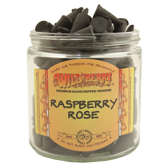 Wild Berry Incense Cones Raspberry Rose