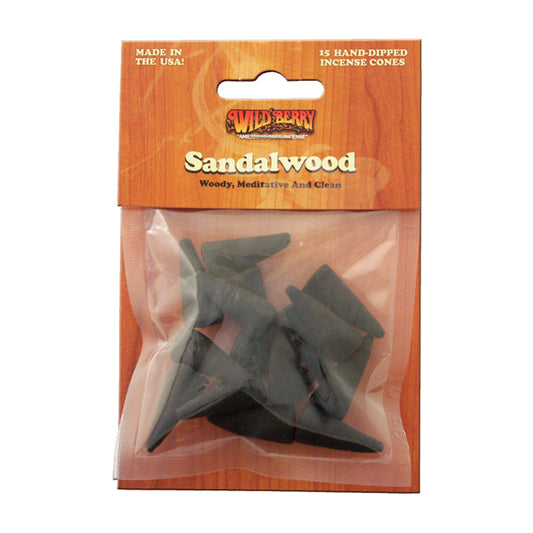 Wild Berry Packet Cones Sandalwood