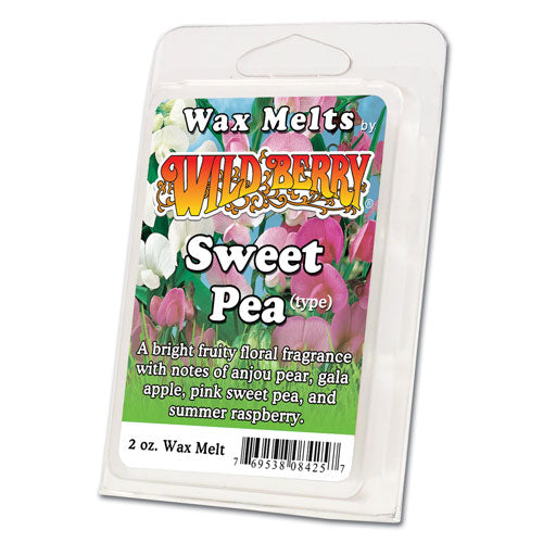 Wild Berry Wax Melts Sweet Pea - 3 Packs
